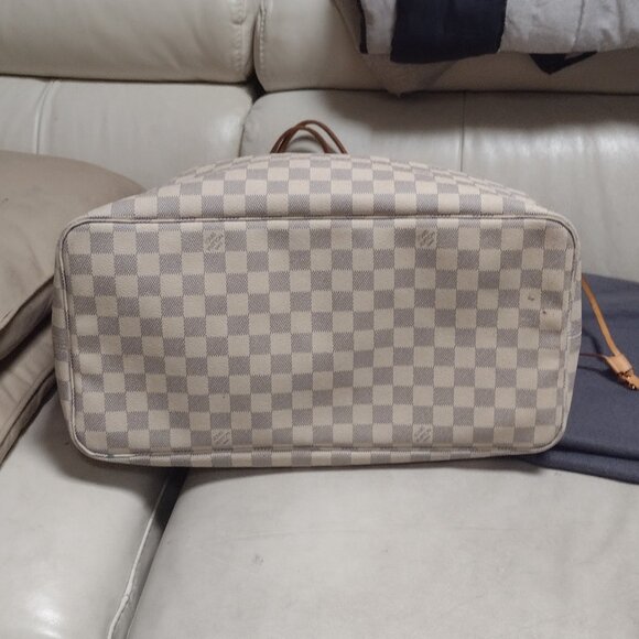 ๐ฏ% Authentic Louis Vuitton Neverfull GM Azur - Picture 7 of 15
